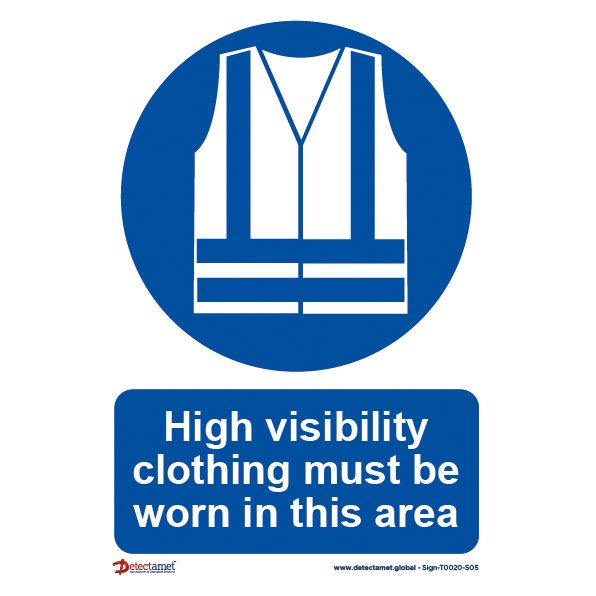 ✓ (MSS) Mandatory Action Signs :: Combination Protective Cloth