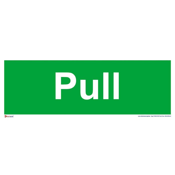 Push / Pull Door Sign - Self Adhesive Vinyl Sticker – Beauty Pro Supplies  Canada