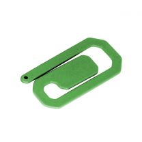 Detectable Paper Clips (Pack of 30) - Green
