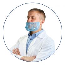 Detectable Non-Woven Beard Snoods (Pack of 500)
