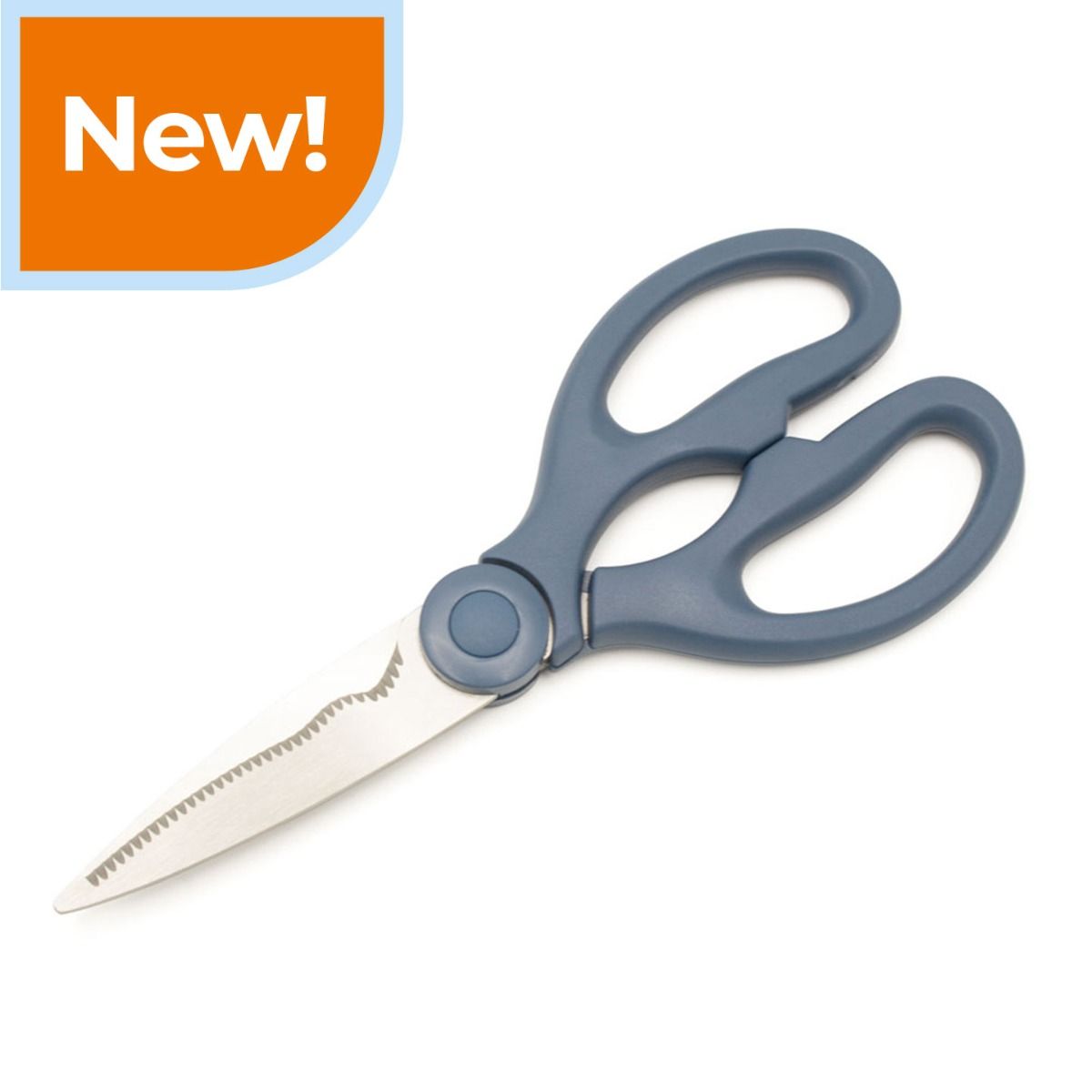 Detectable Heavy-Duty Scissors with Stainless Steel Blades