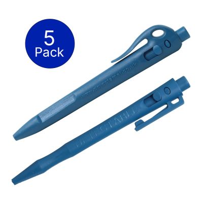 Metal Detectable Retractable Pens (Pack of 5)