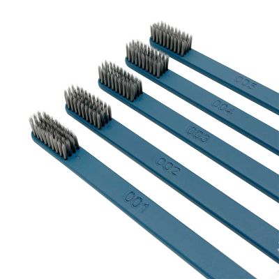 Sequentially Numbered Detectable Small Detailing Brush