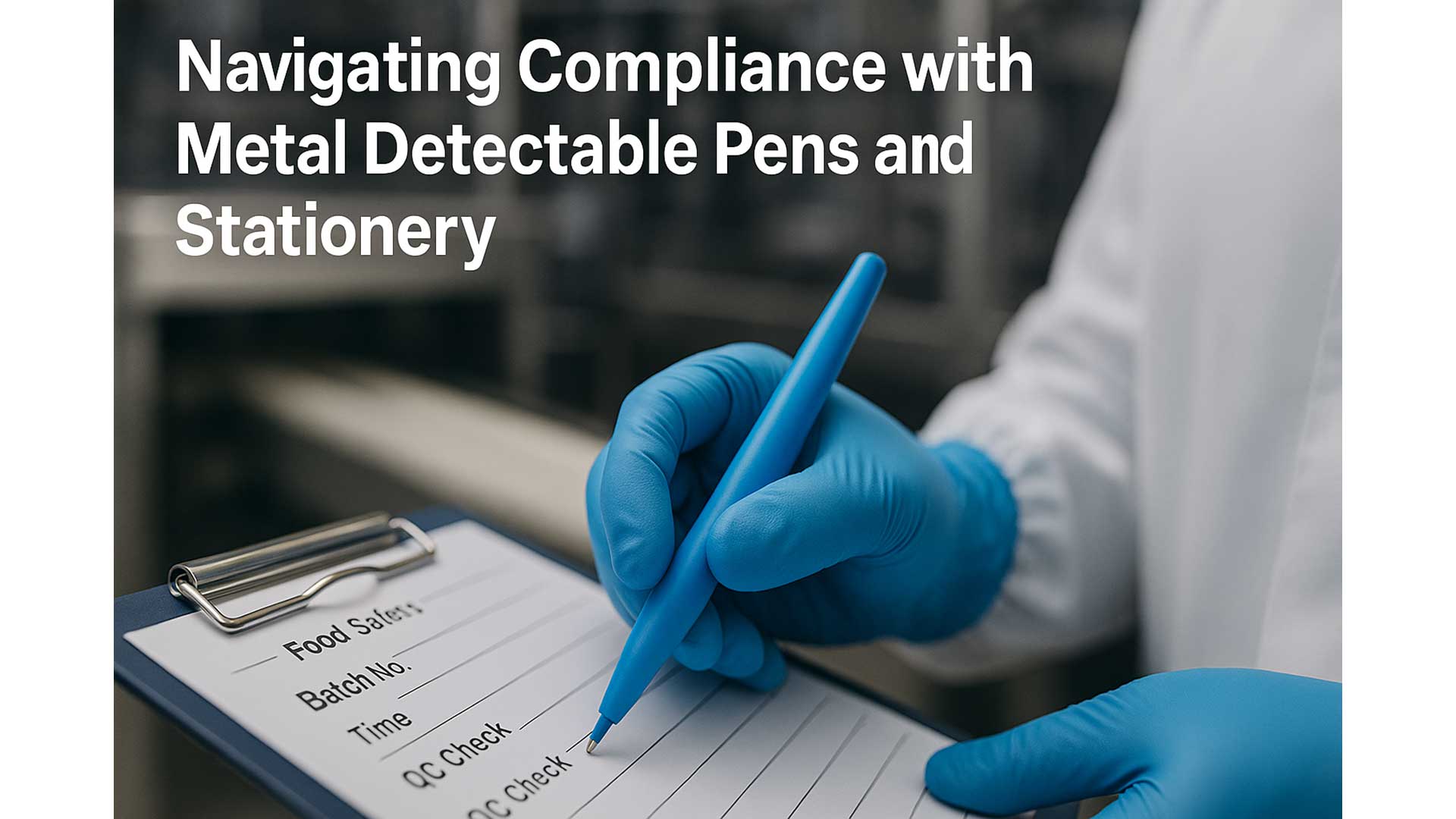 BRCGS Issue 9 & Beyond: Navigating Compliance with Metal Detectable Pens and Stationery